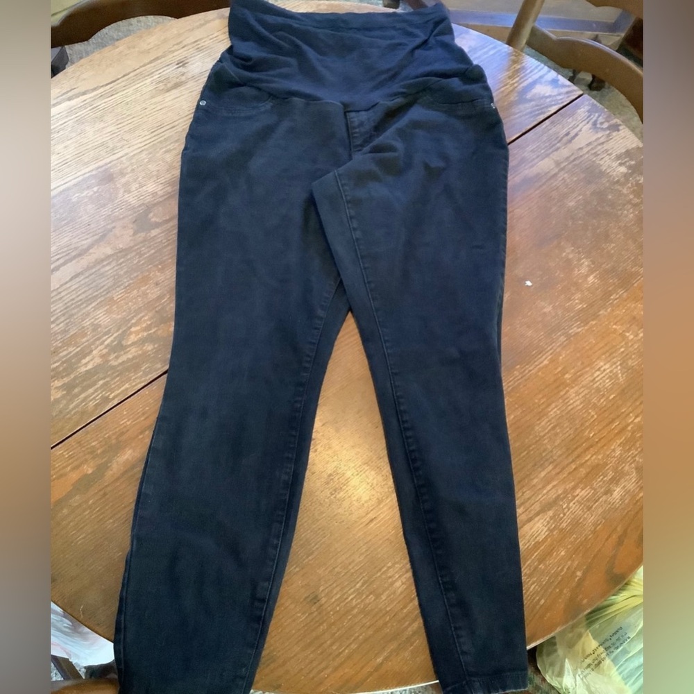 Sonoma maternity jeggings size 14 black